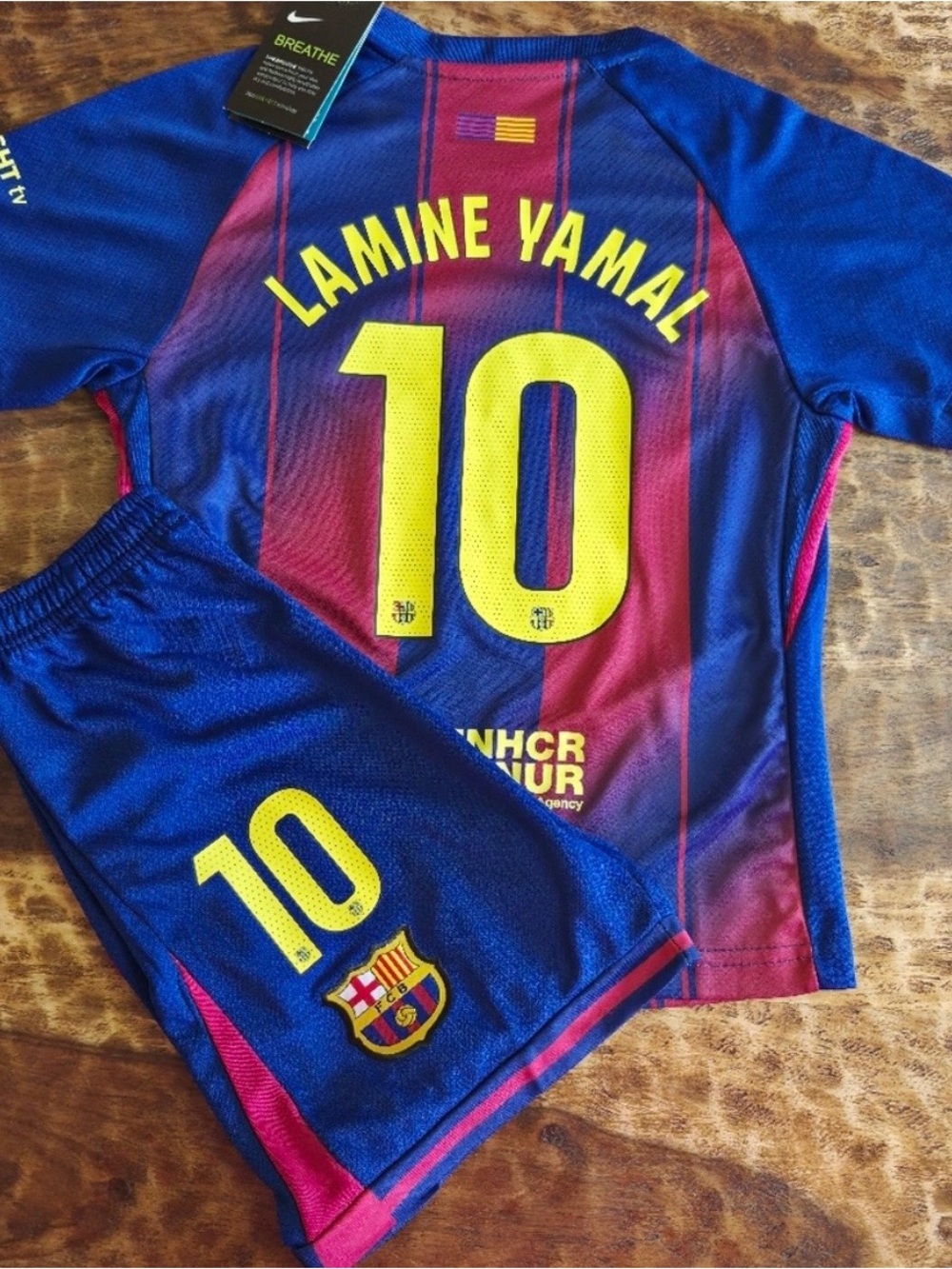 Lamine Yamal Barcelona Kids Home Jersey 2026